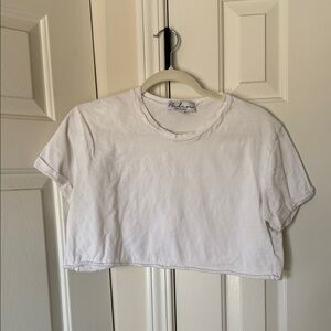 White Crop Top